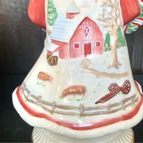 2003 Lenox Santa Around the World - United States - Joy to the World Music Box - Picture 11 of 15